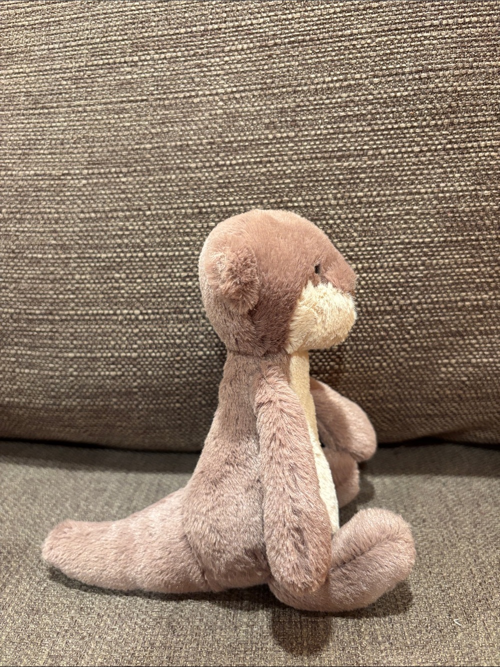 Jellycat Plush Brown and Cream Otter Stuffed Animal - Picture 4 of 6
